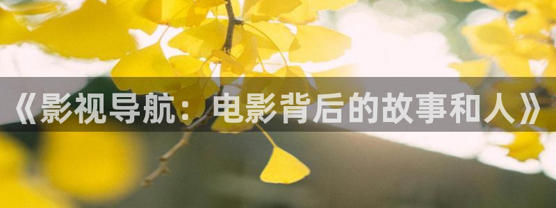 午夜影院的网站：《影视导航：电影背后的故事和人》
